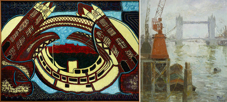 Uzo Egonu Tower Bridge - Guildhall Art Gallery