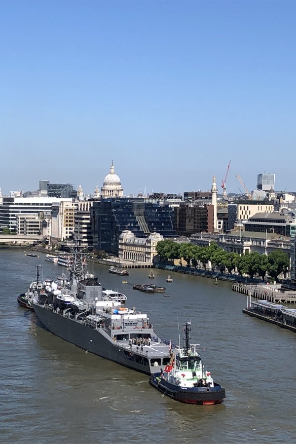 JS Kashima in London in 2022