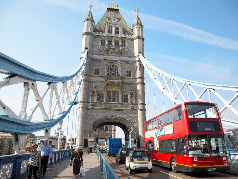 The day a bus jumped Tower Bridge Tower Bridge