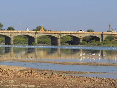 Bridge over the Rukmani River at Mandvi Port