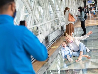 Family on the Glass Floor