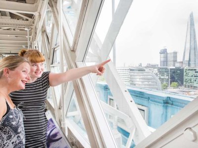 Looking out of the Walkways window