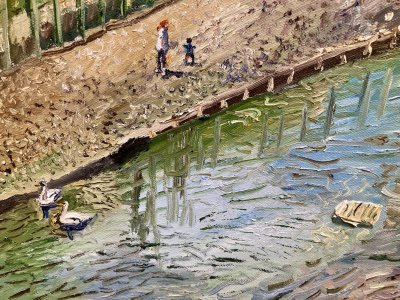 Painter Melissa Scott-Miller / A Bridge with a View