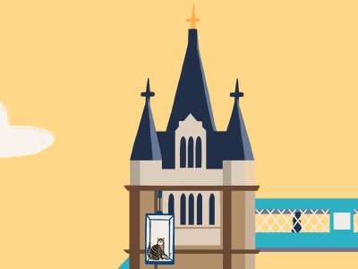 New campaign creative - The Tower Bridge Cat