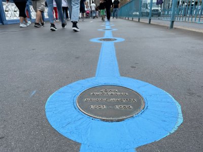 The Blue Line at Tower Bridge
