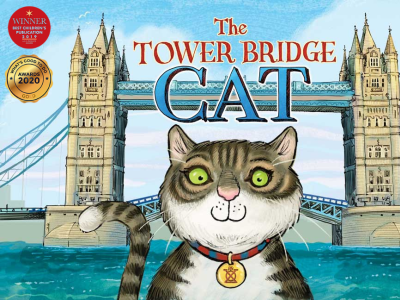 Front cover of the Tower Bridge Cat book