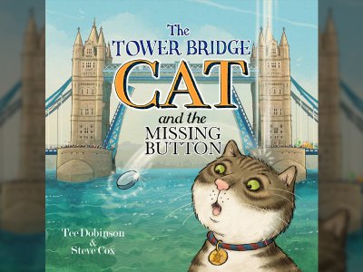 The Tower Bridge Cat and the Missing Button - book cover