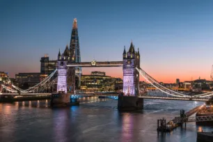 Tower Bridge at dusk