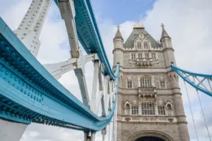 An external shot of Tower Bridge
