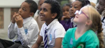 A class of school children