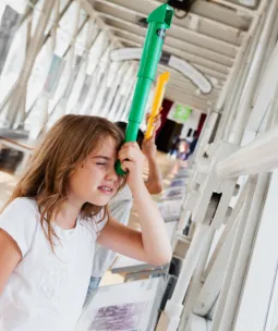 Children on the Walkways of Tower Bridge