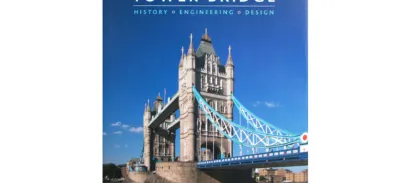 Hardcover book on the history, engineering and design of Tower Bridge.