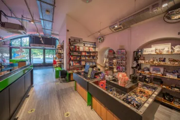 Gift shop at Tower Bridge